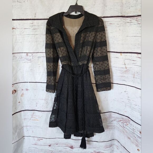 Oscar de la Renta Pants - Vintage Oscar de La Renta Boutique Lace Romper Size Small